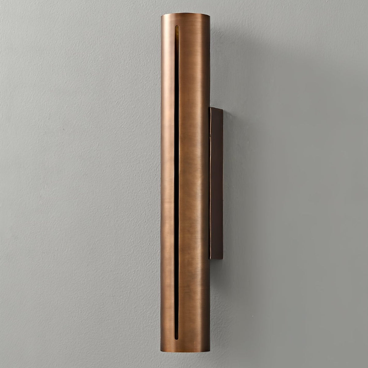 Avsilara aplique de pared moderno minimalista en latón con cilindro