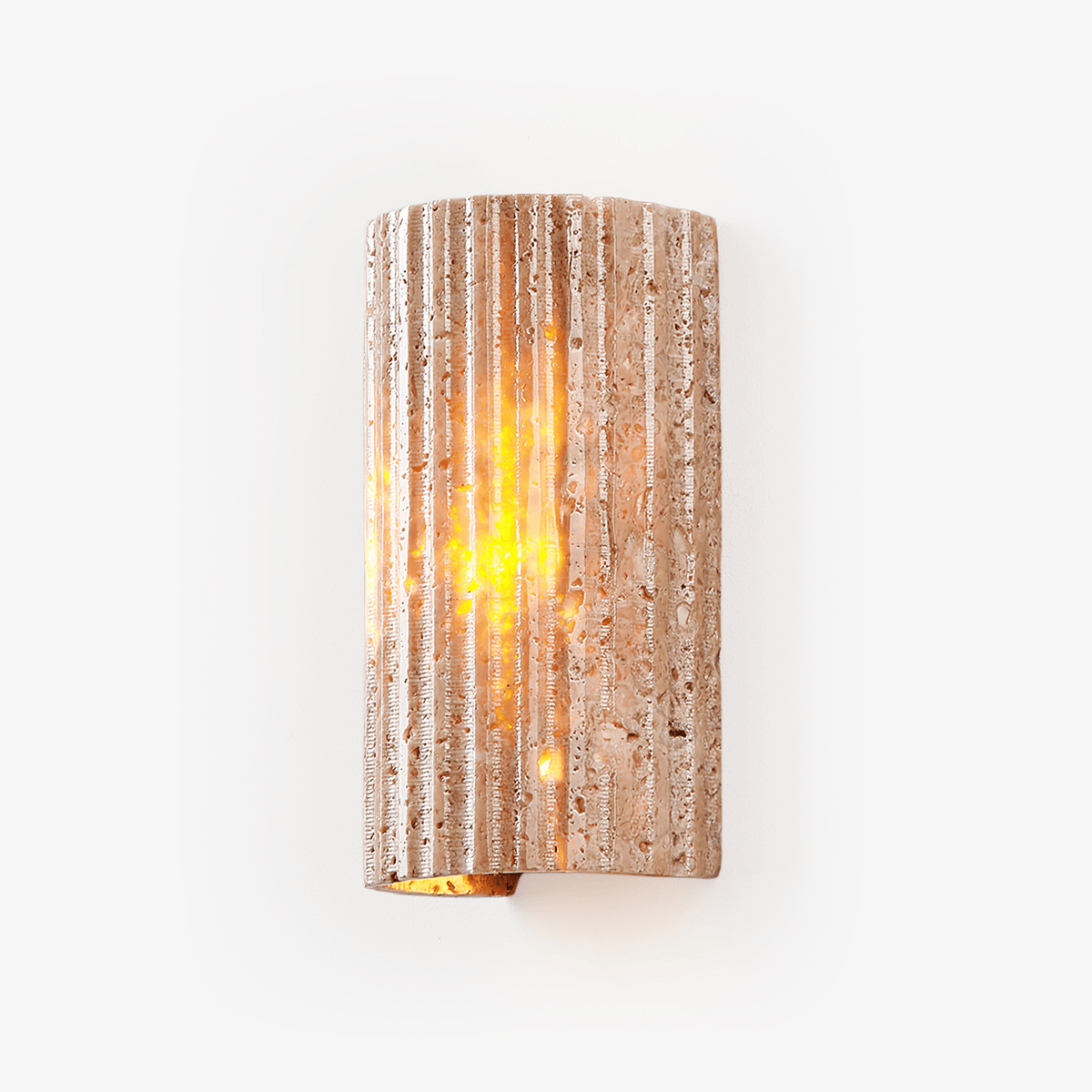 Sysilion aplique de pared travertino