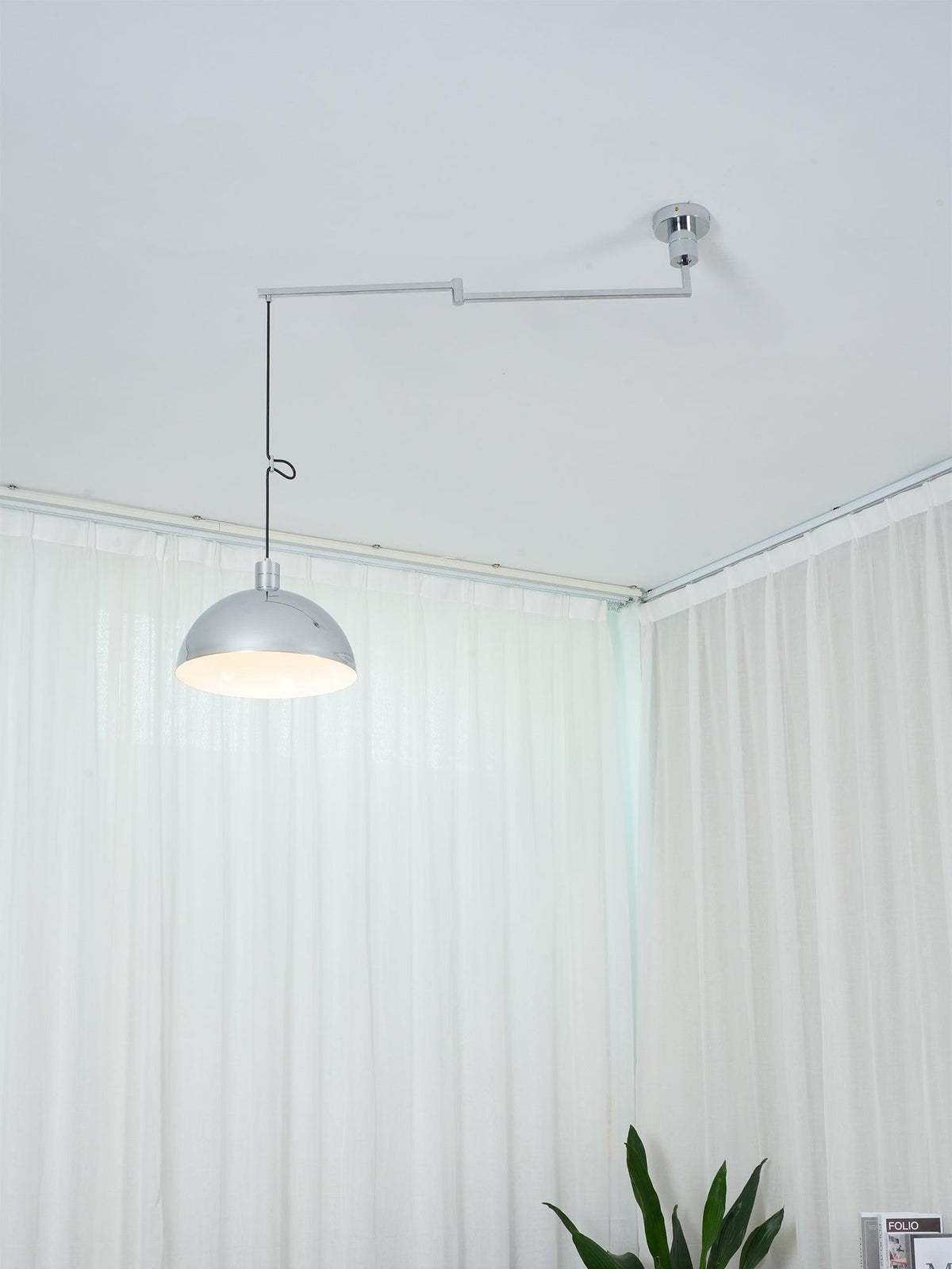 Lyshae lámpara colgante moderna minimalista nórdica de vidrio