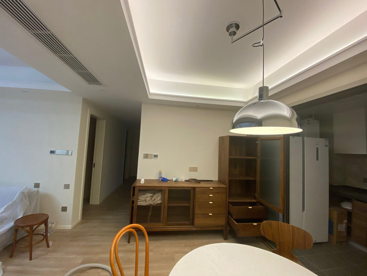Lyshae lámpara colgante moderna minimalista nórdica de vidrio