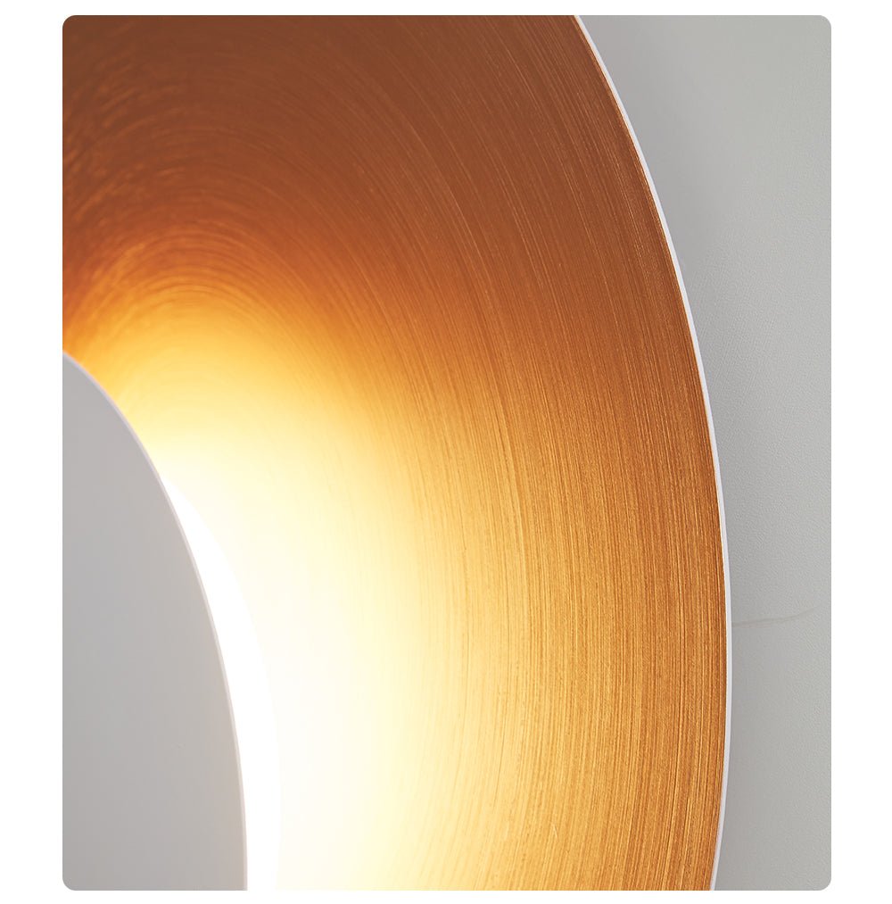 Crescent aplique de pared Halo