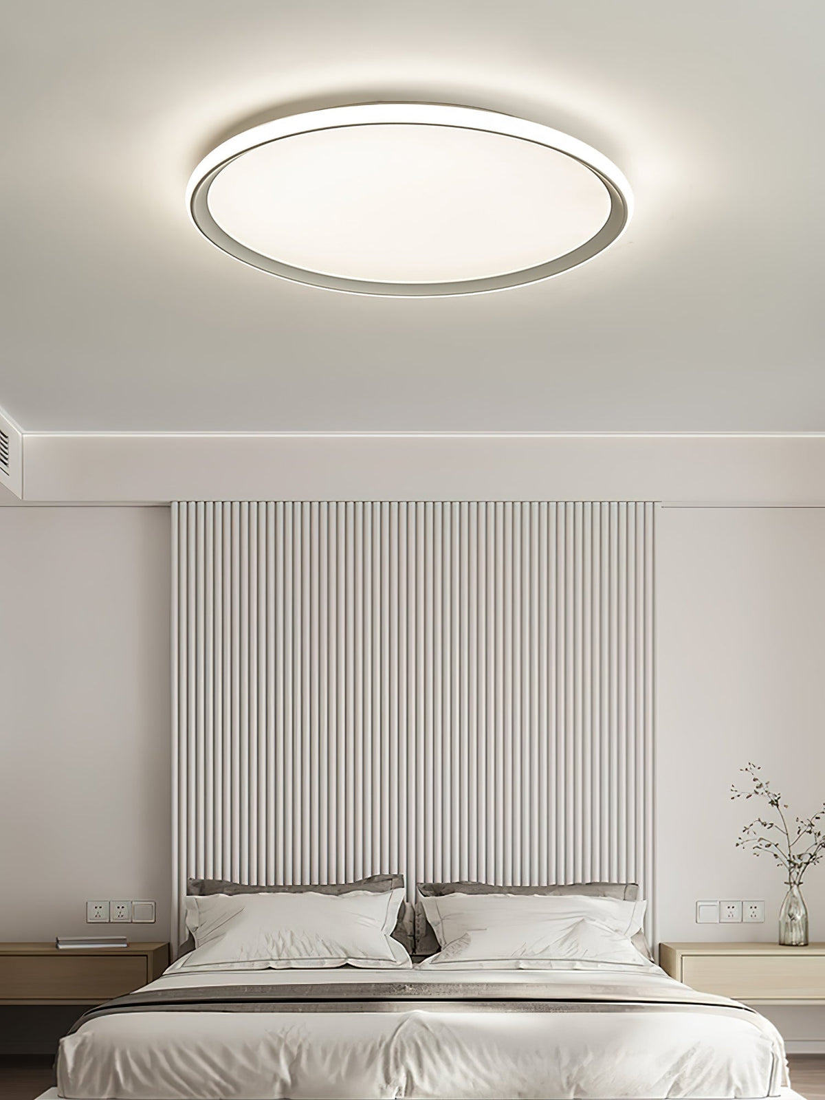 Avtheira lámpara de techo moderna minimalista circular con LED