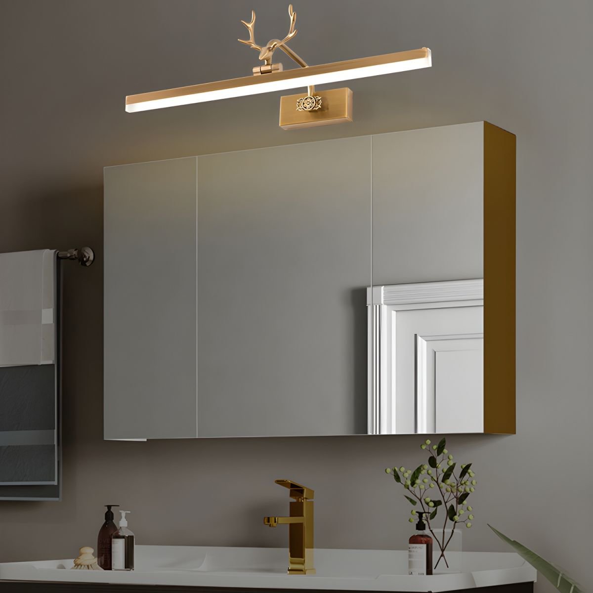 Orlirira aplique de pared moderno minimalista de arte