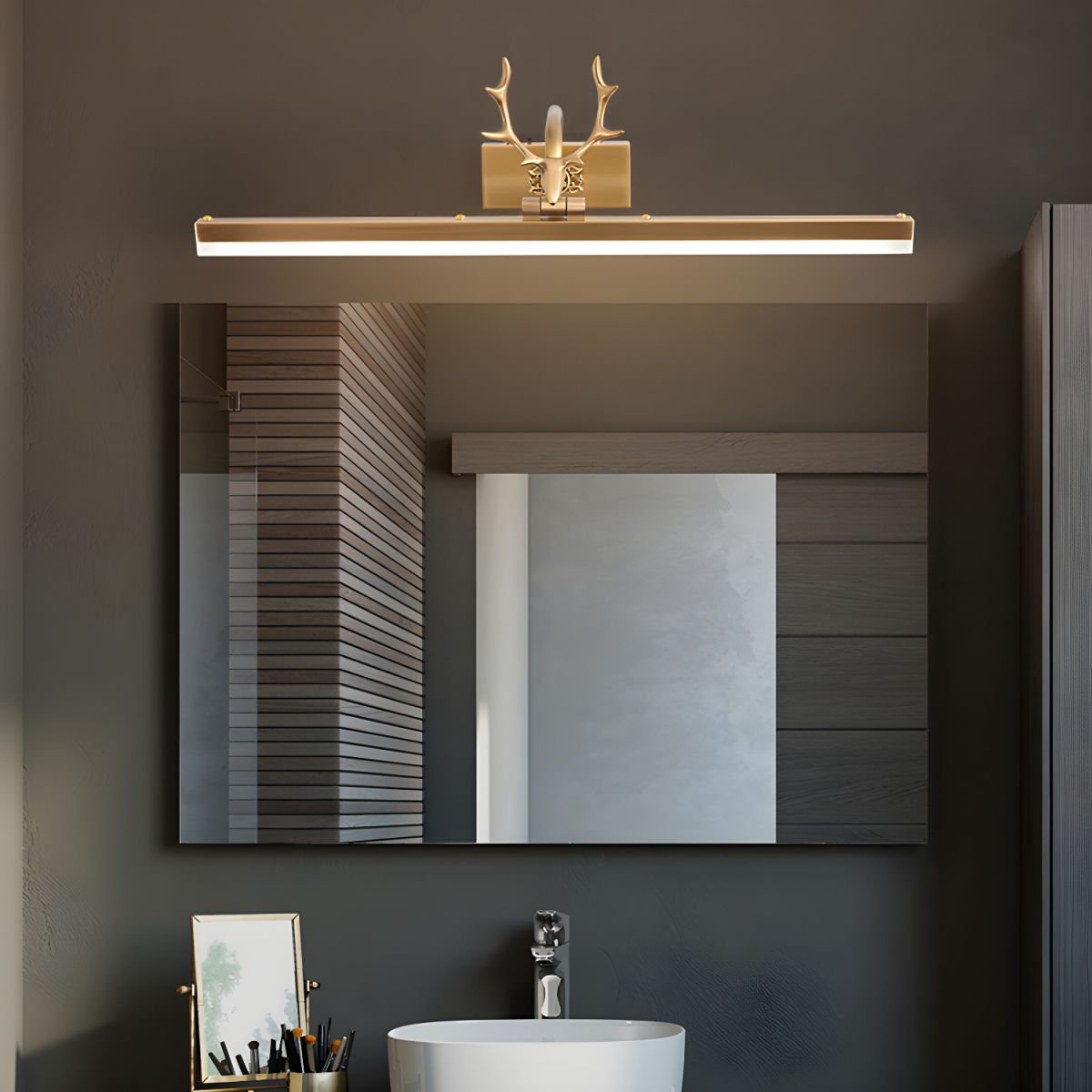 Orlirira aplique de pared moderno minimalista de arte