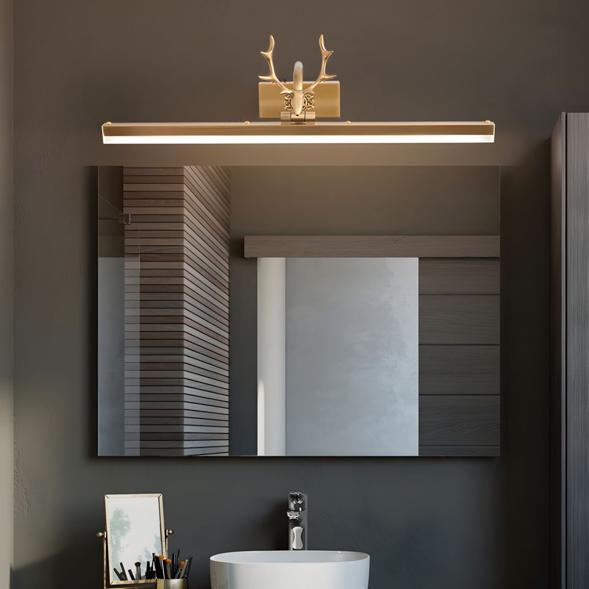 Orlirira aplique de pared moderno minimalista de arte