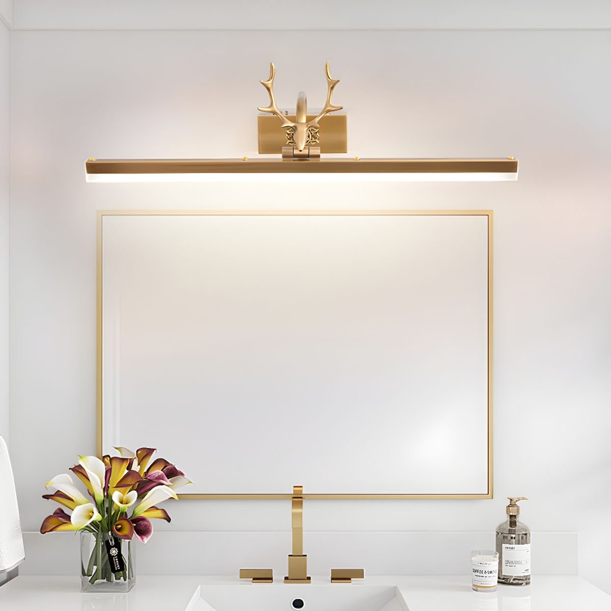 Orlirira aplique de pared moderno minimalista de arte