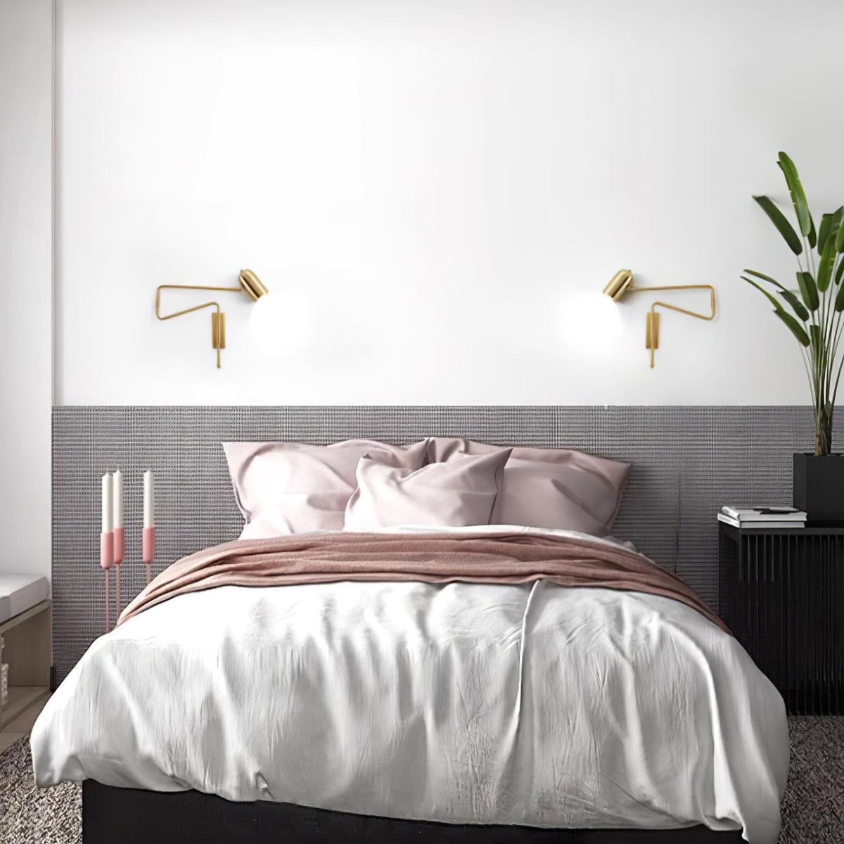 Teveno aplique de pared contemporáneo