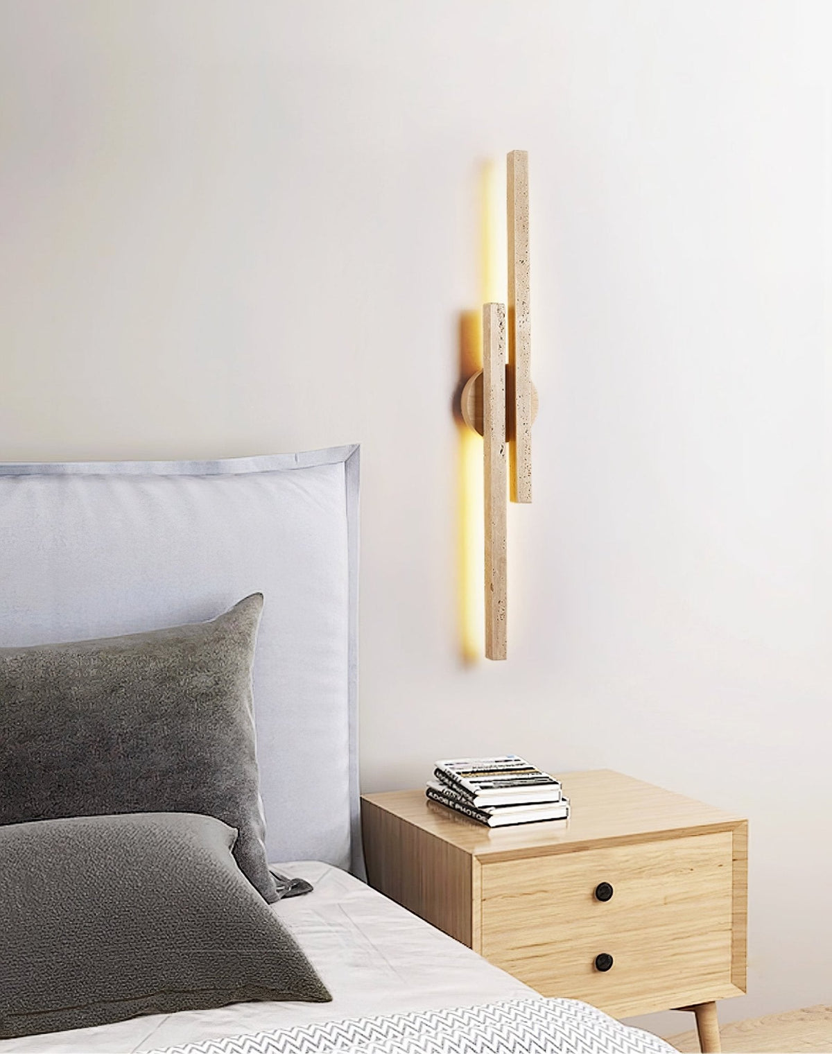 Myliryra aplique de pared travertino