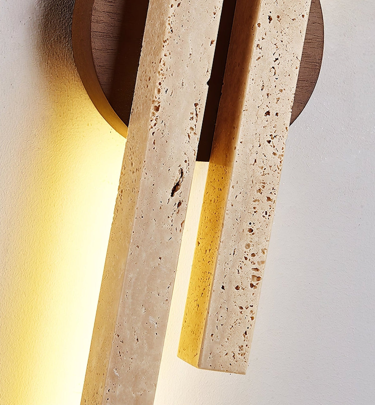 Myliryra aplique de pared travertino