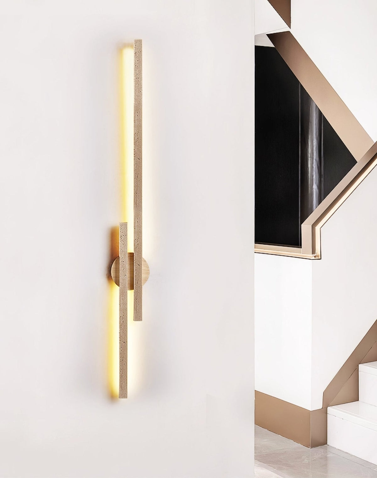 Myliryra aplique de pared travertino