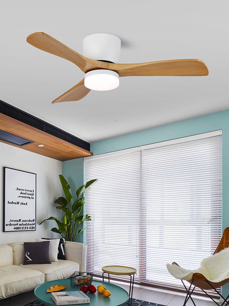 Knox ventilador de techo con luz minimalista