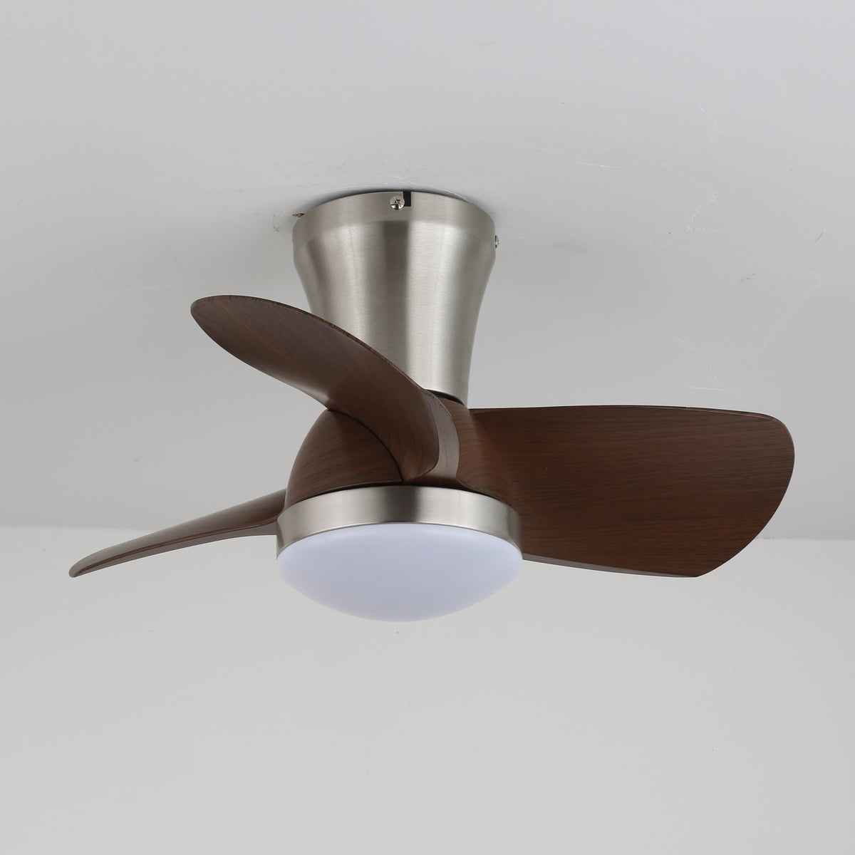 Deynor ventilador de techo con luz moderno de madera
