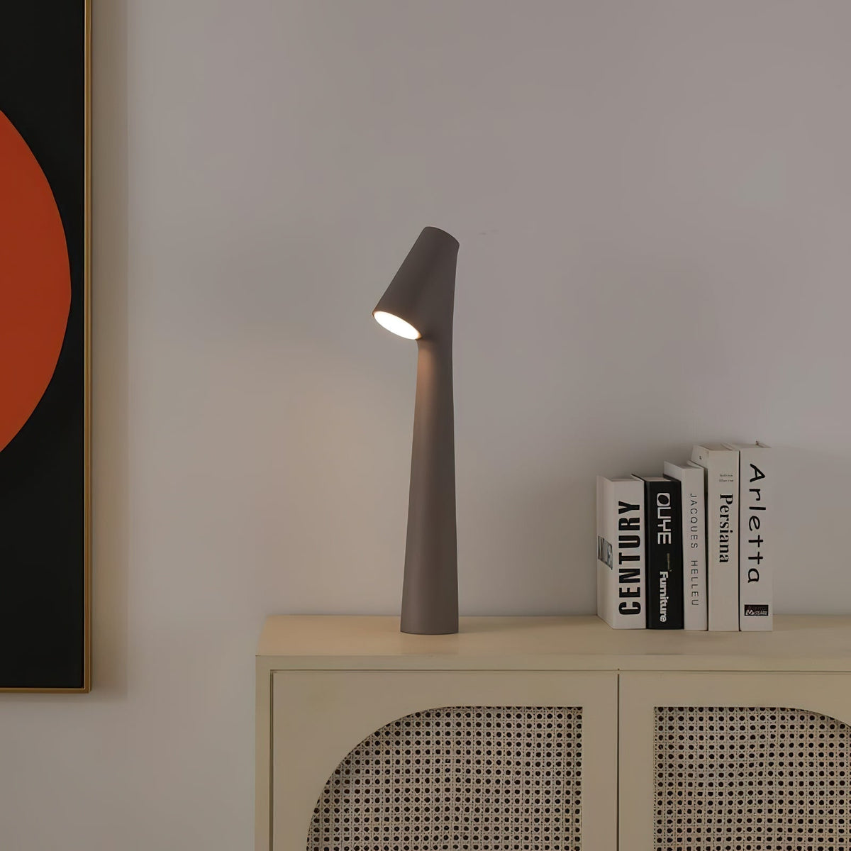 Nirerora lámpara de mesa de acrílico minimalista