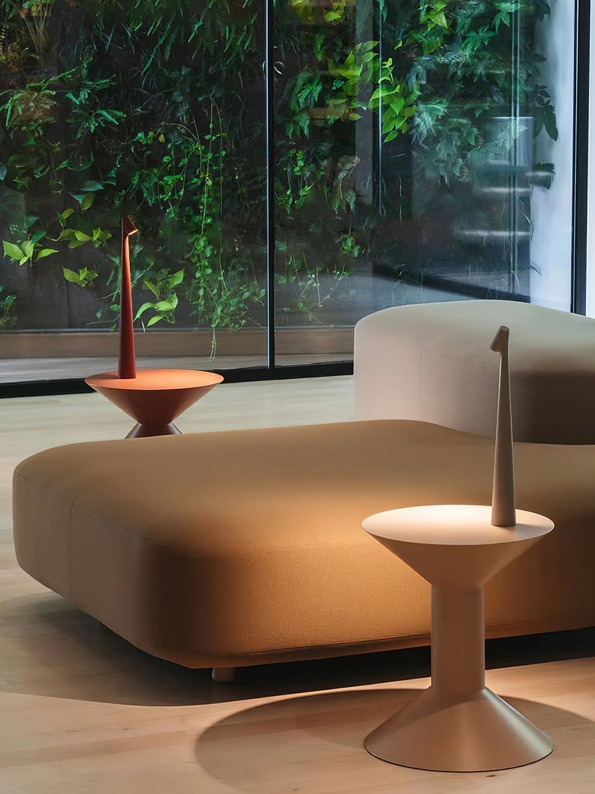 Nirerora lámpara de mesa de acrílico minimalista