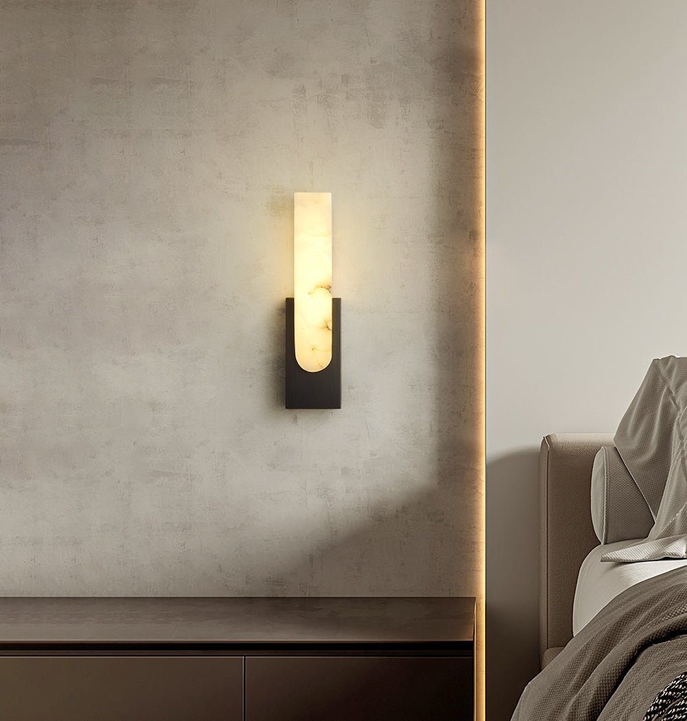 Xaldy aplique de pared alabastro