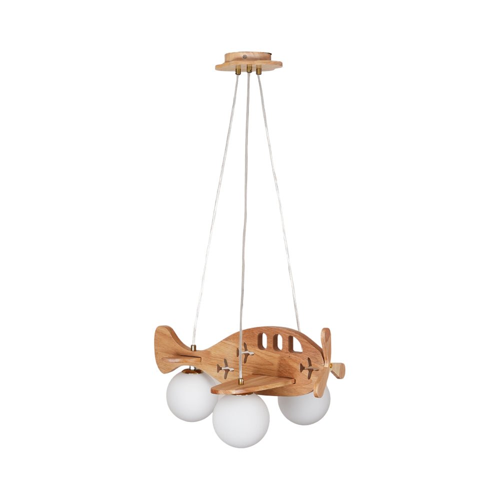 Aldenine lámpara colgante artística de madera