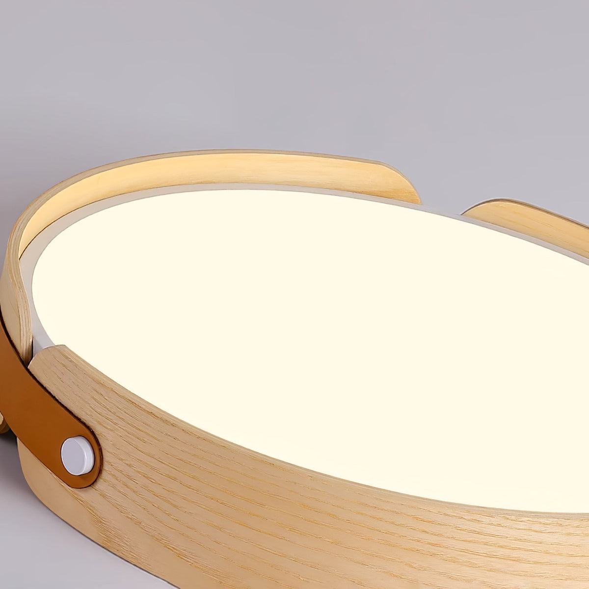Edan lámpara de techo moderna minimalista de madera