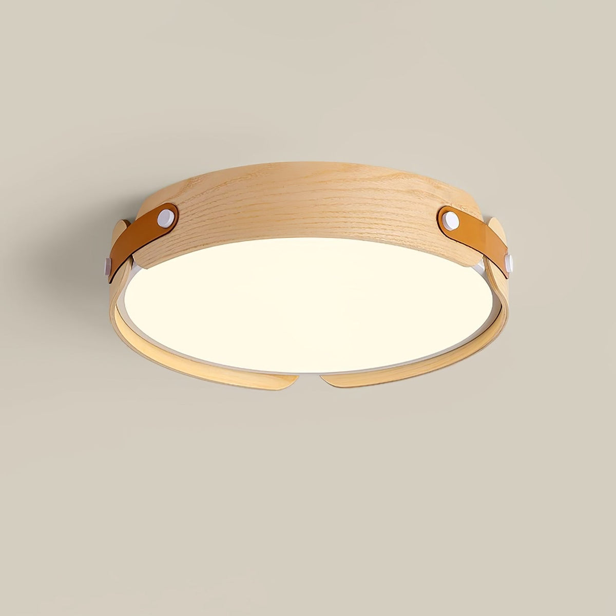 Edan lámpara de techo moderna minimalista de madera