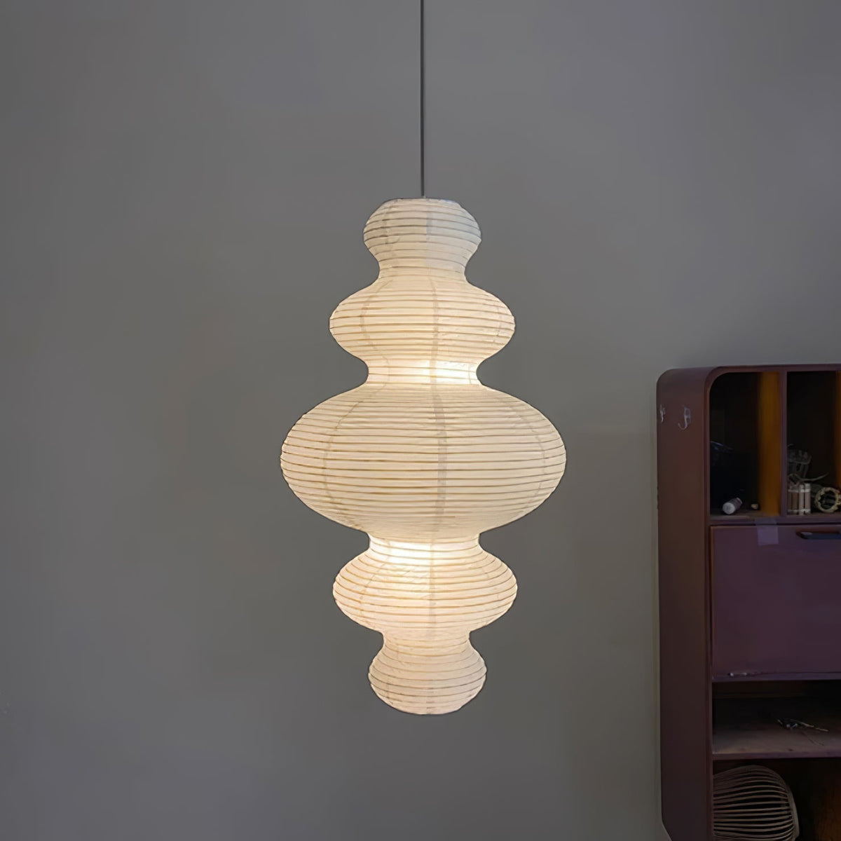 Lythaaris lámpara colgante Natural Art con cable
