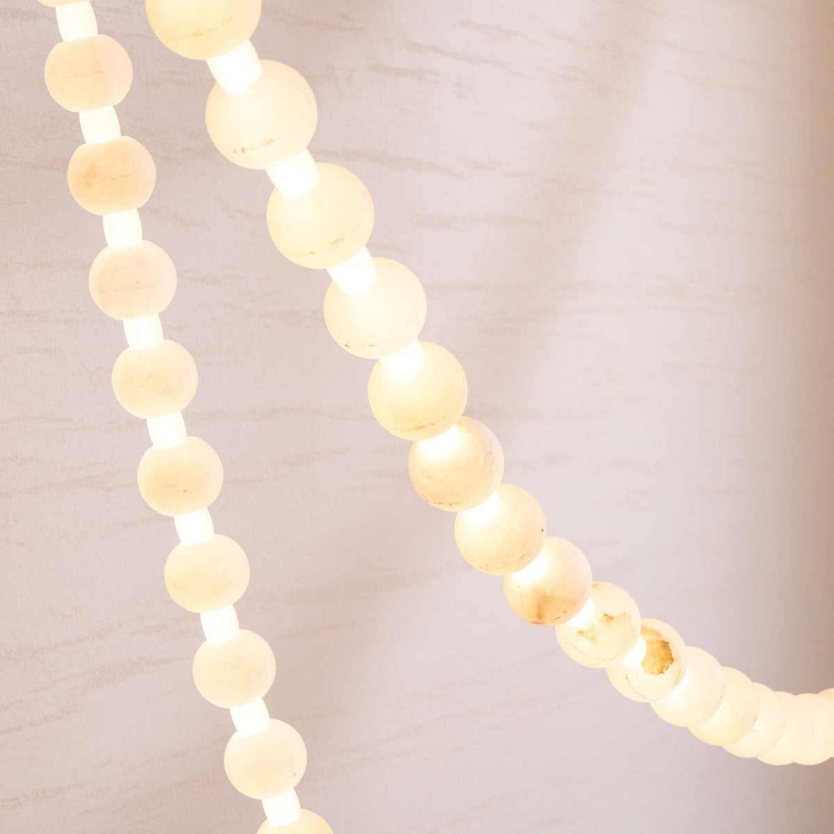 Grempt alabastro Pearl Necklace lámpara de araña