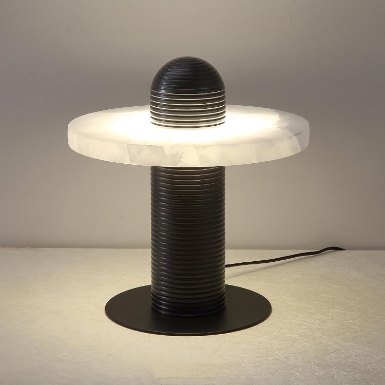 Nerio lámpara de mesa moderna de alabastro