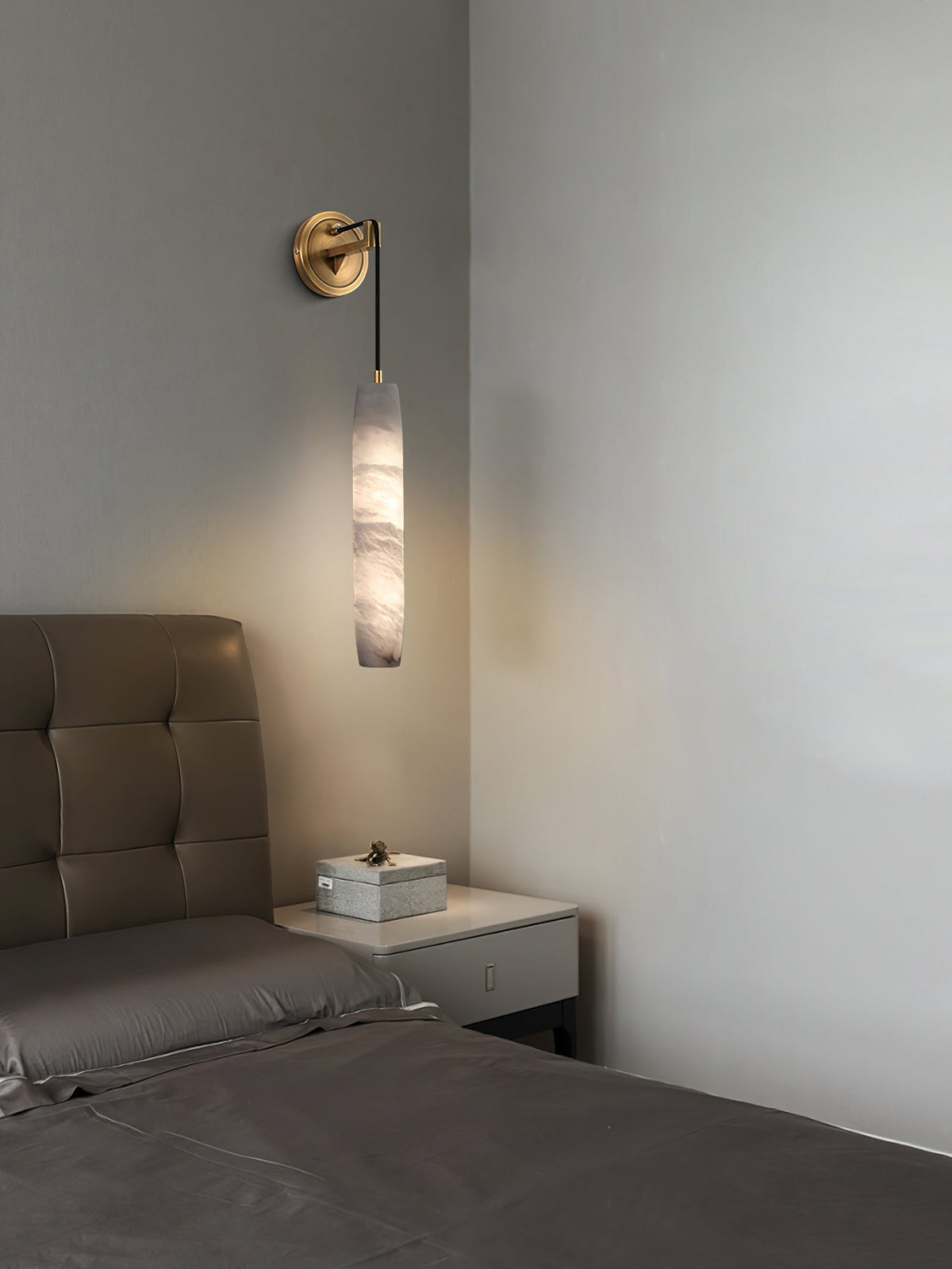 Aplique de pared Individual Creatividad Flute alabastro