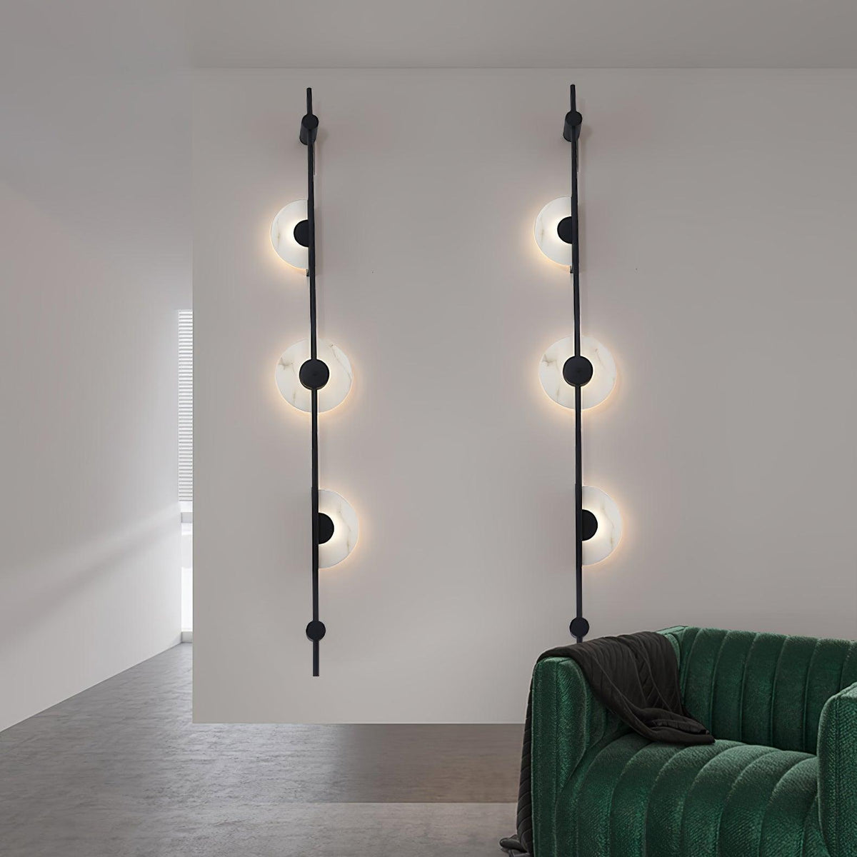 Albarina aplique de pared alabastro