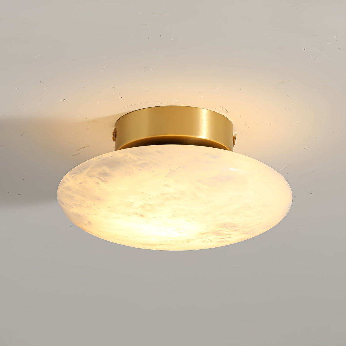 Vanorara plafón minimalista en alabastro