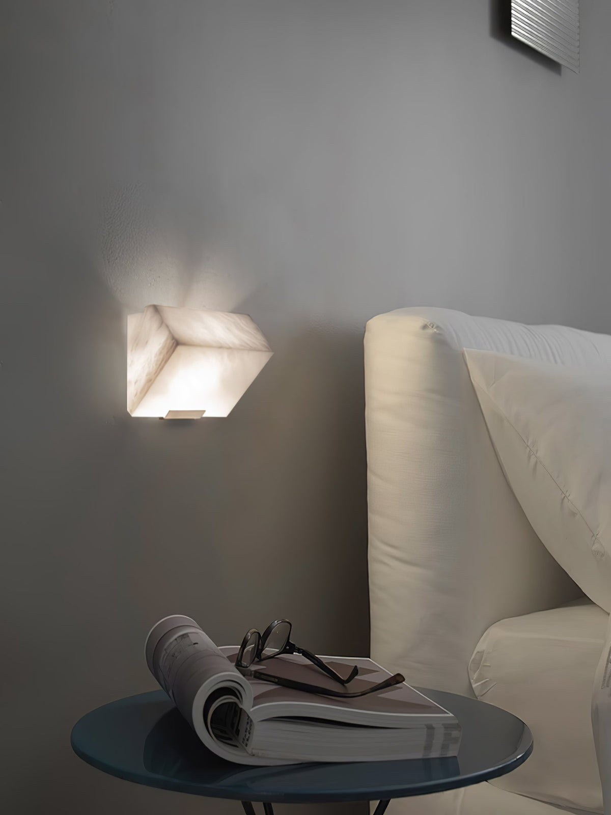 Vimiryra Aplique de pared Alabastro Contemporáneo Minimalista