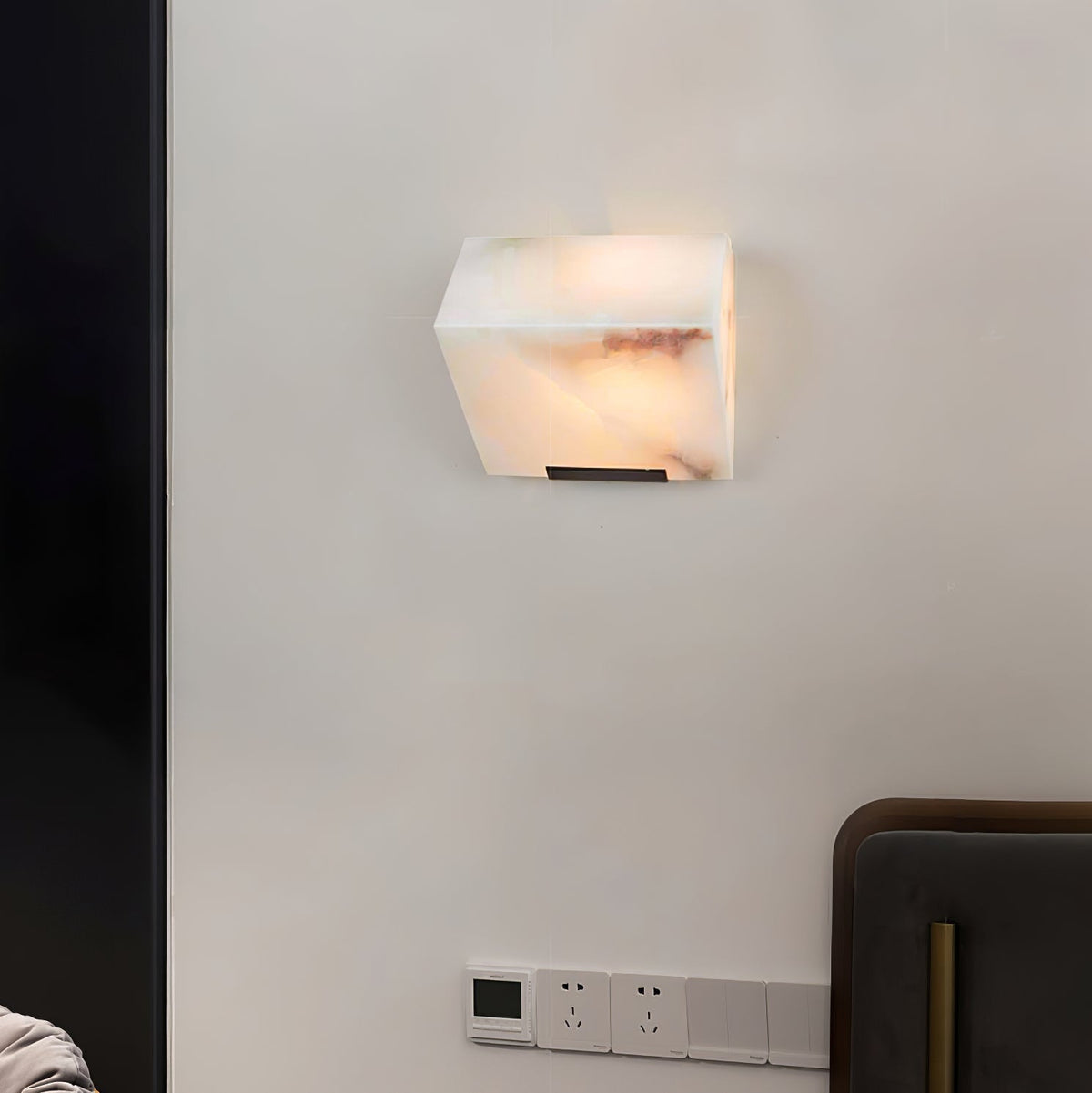 Vimiryra Aplique de pared Alabastro Contemporáneo Minimalista