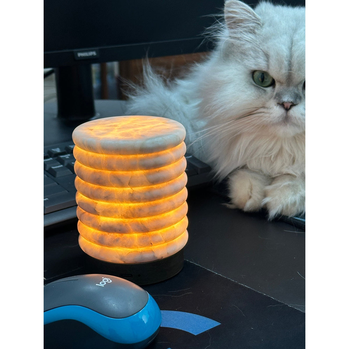 Nereid lámpara de mesa