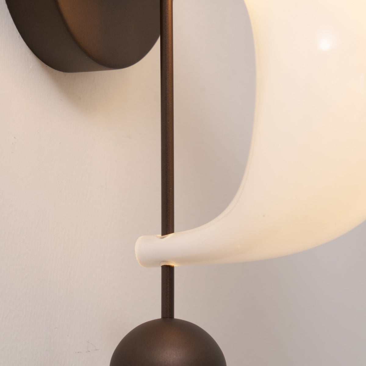 Viphaor aplique de pared Premium elegancia con vidrio de arte