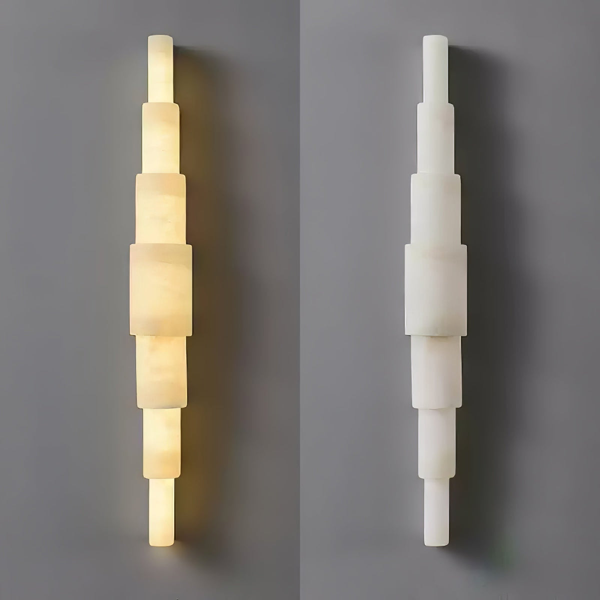 Raya aplique de pared alabastro