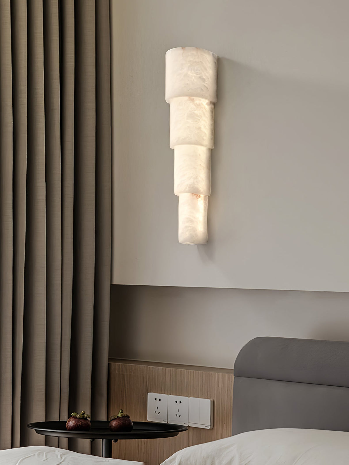 Raya aplique de pared alabastro