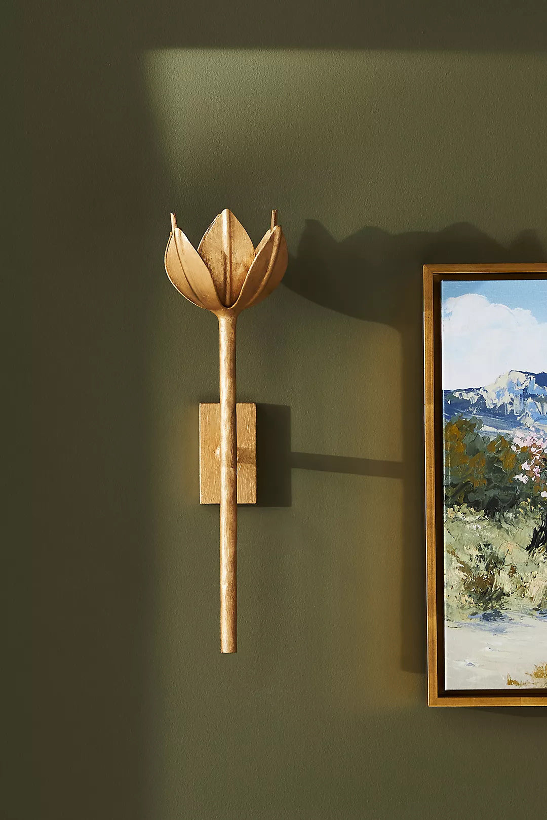 Ulfuvyn aplique de pared moderno minimalista de latón