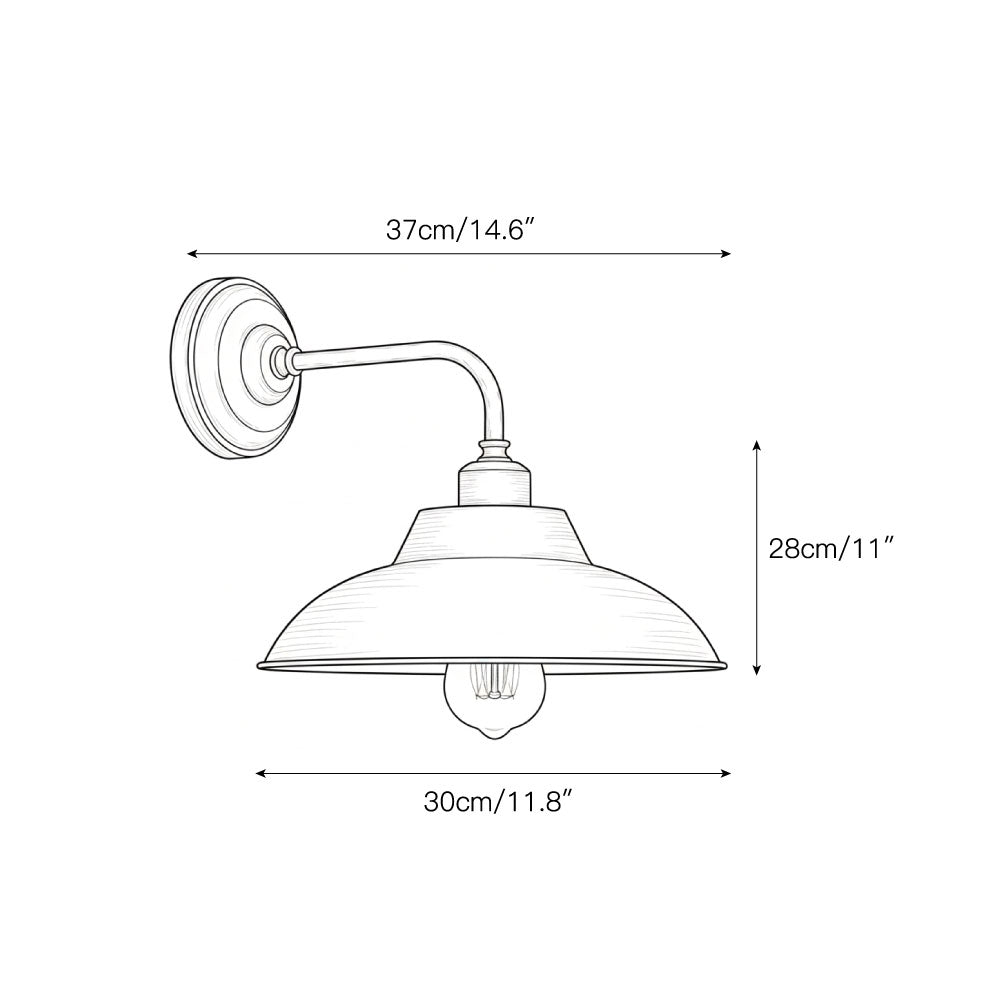 Aldorno aplique de pared