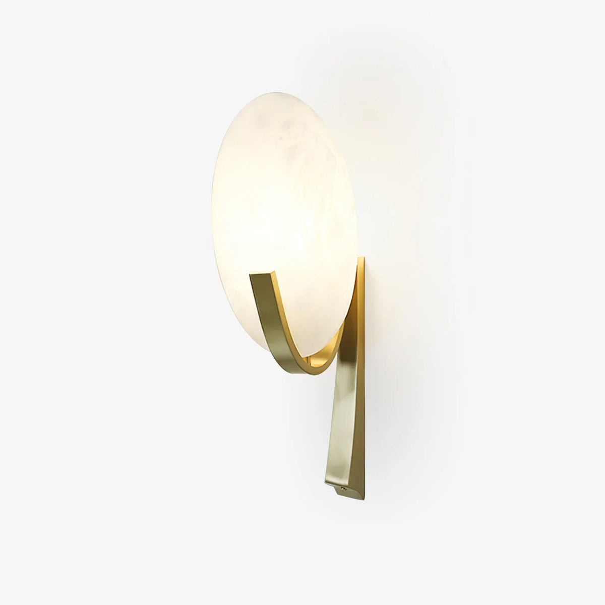 Avey aplique de pared moderno en alabastro con enchufe US