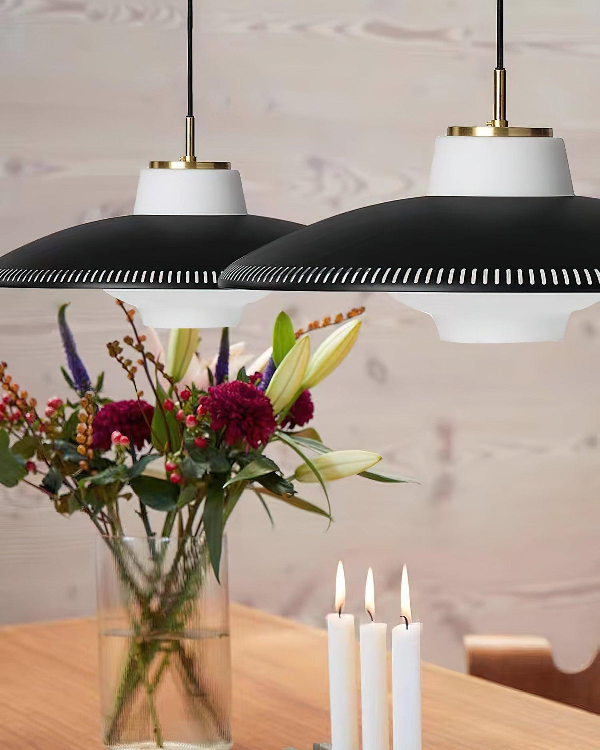 Rocan lámpara colgante de estilo clásico minimalista
