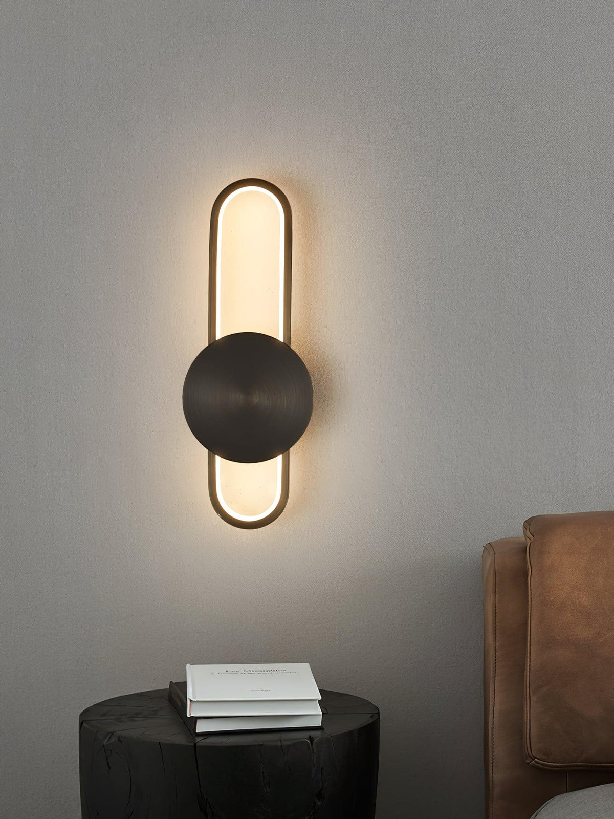 Orieniella aplique de pared moderno minimalista de latón