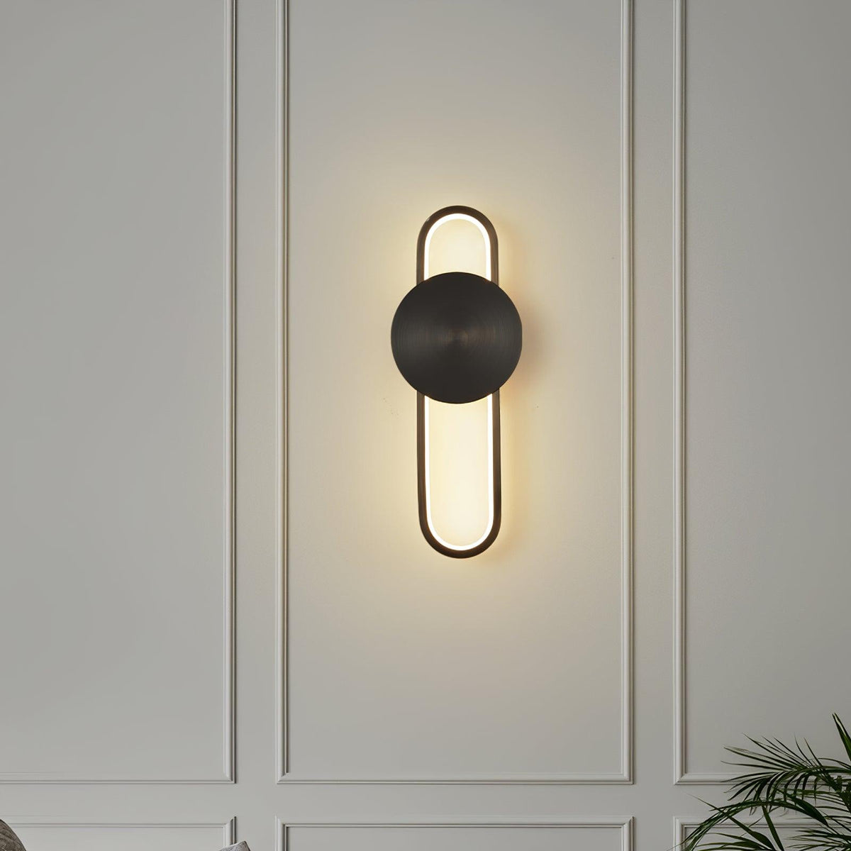 Orieniella aplique de pared moderno minimalista de latón