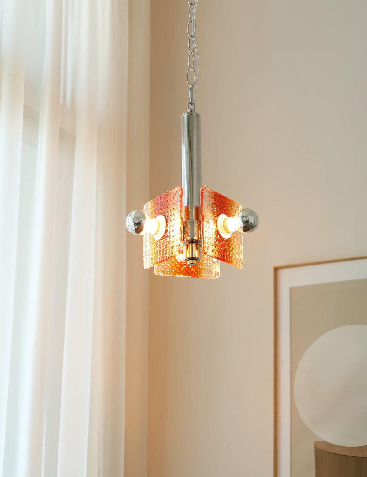 Vesk lámpara colgante elegante de vidrio