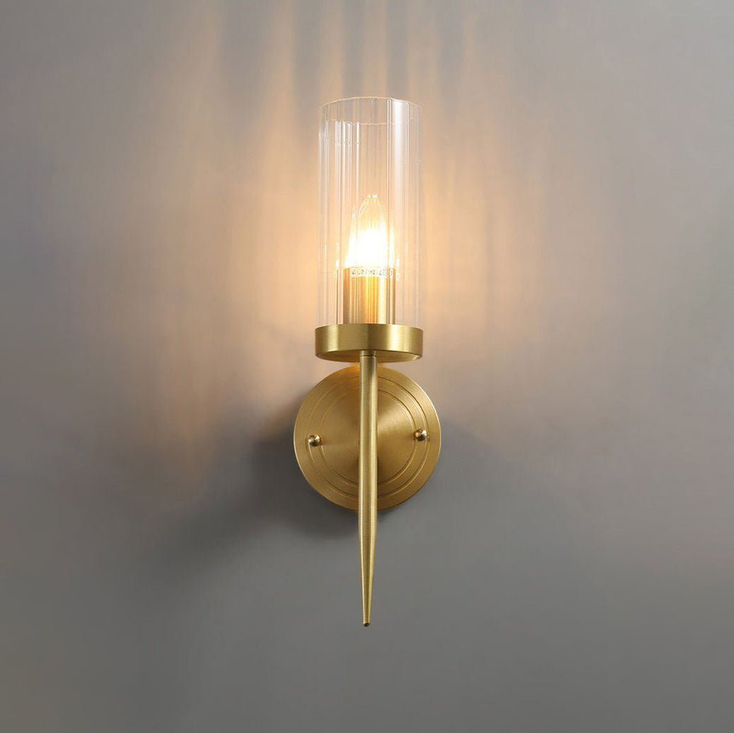 Vilaeisra aplique de pared elegancia Vintage con vidrio