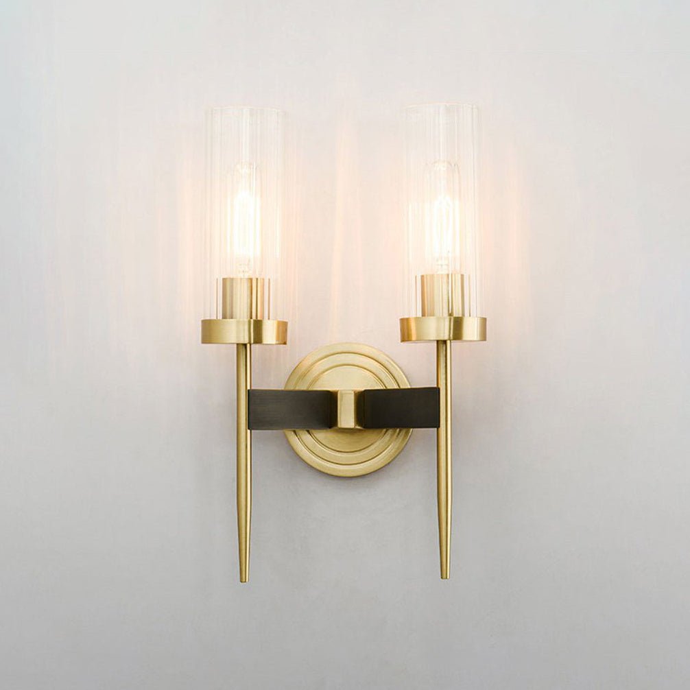 Vilaeisra aplique de pared elegancia Vintage con vidrio