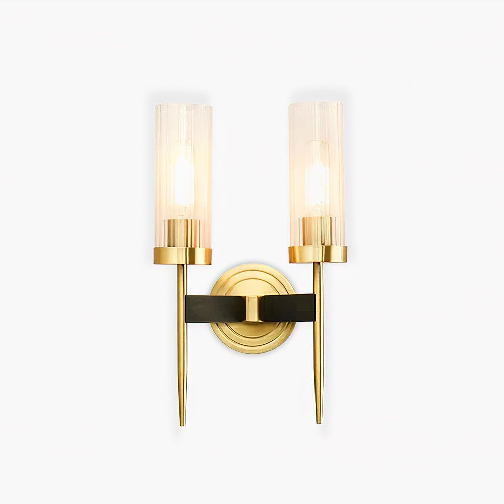 Vilaeisra aplique de pared elegancia Vintage con vidrio