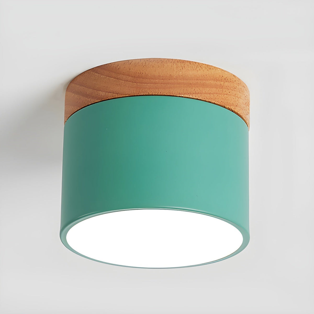 Caveleth lámpara de techo moderna minimalista de madera