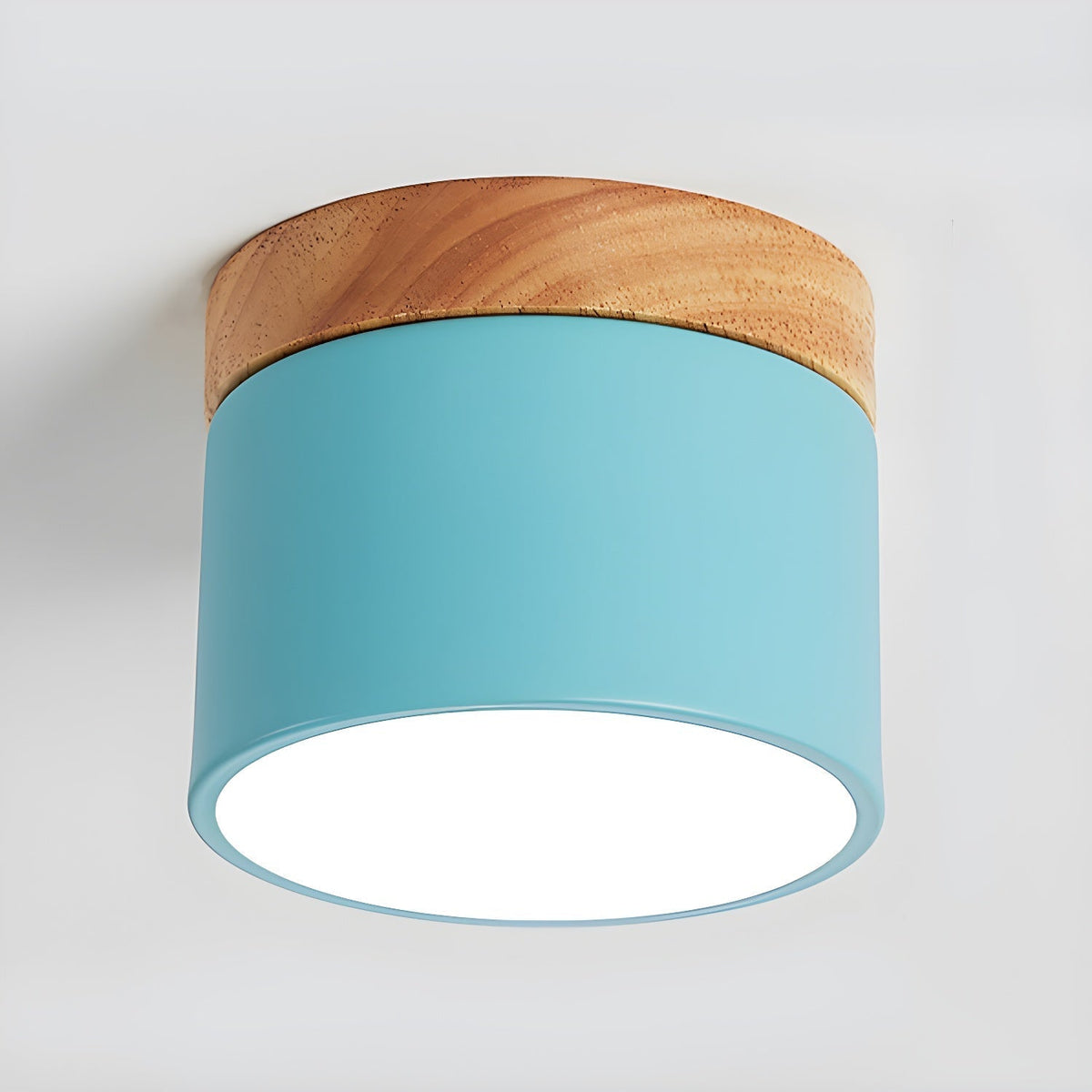 Caveleth lámpara de techo moderna minimalista de madera