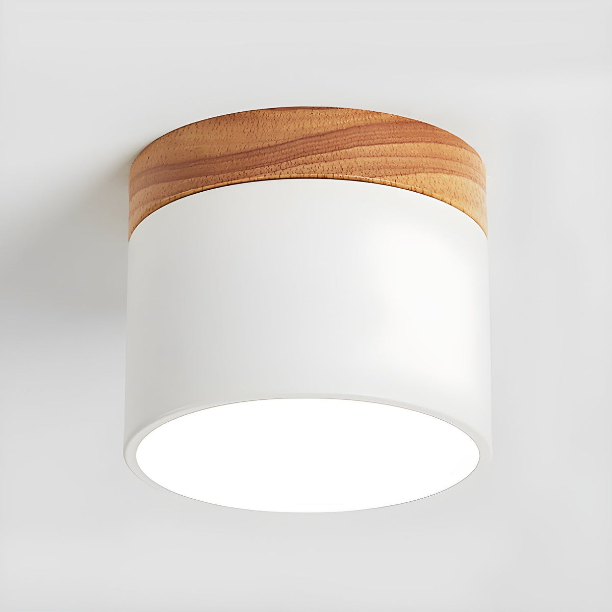 Caveleth lámpara de techo moderna minimalista de madera