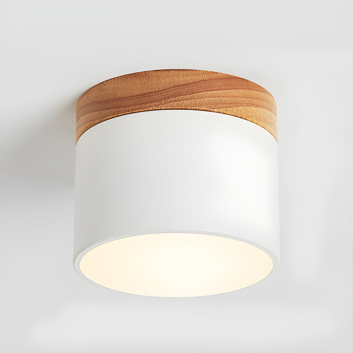 Caveleth lámpara de techo moderna minimalista de madera