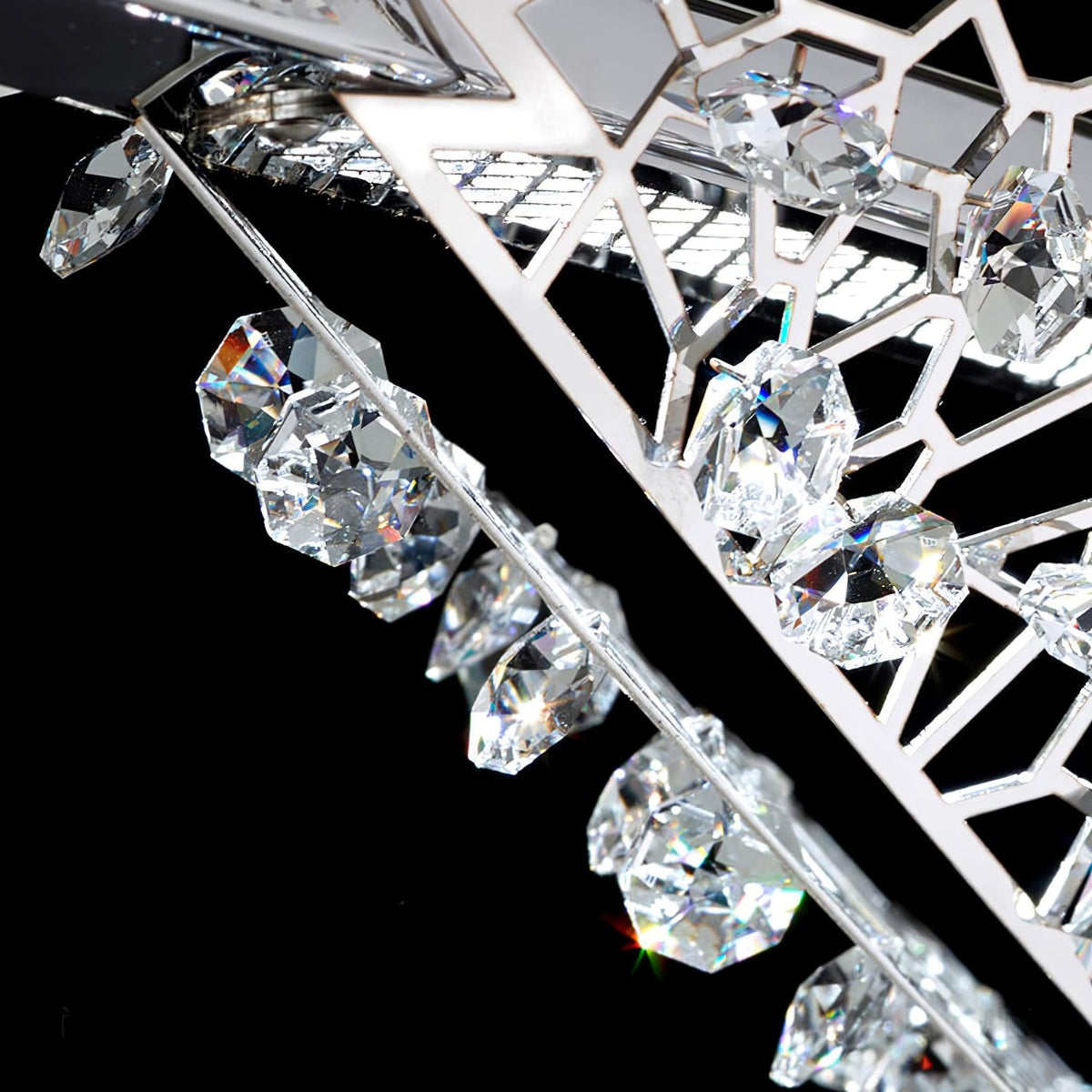 Elvarin lámpara colgante de cristal