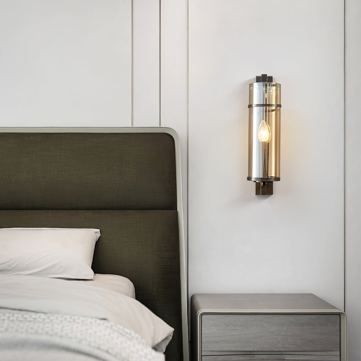 Niroxen aplique de pared de vidrio nórdico